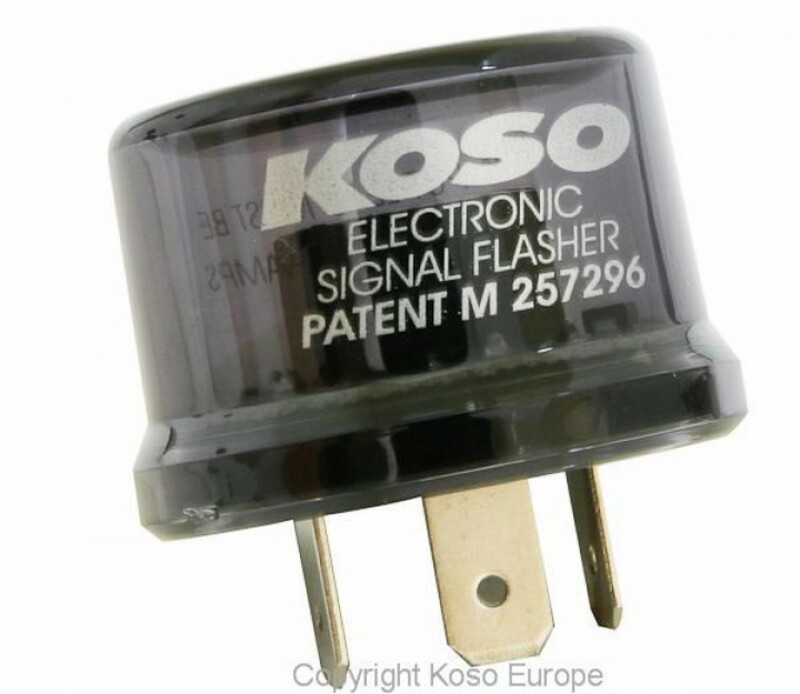 Relé para intermitentes KOSO 12V / 15A