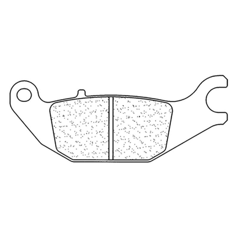 Juego de pastillas sinterizadas CL BRAKES (1067S4)