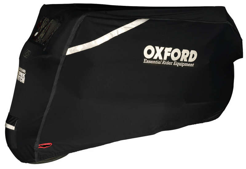 Funda de moto para exterior OXFORD Protex Stretch - Moto / Scooter - Negro - XL