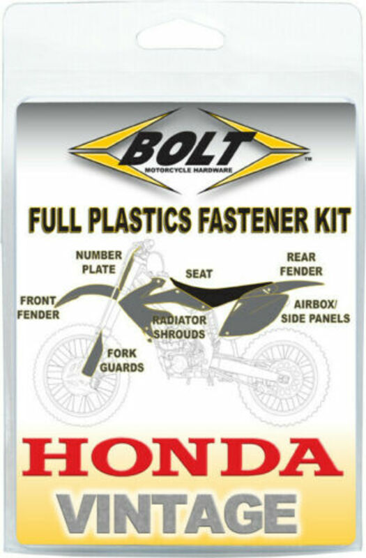 Kit tornillería de plástica BOLT Honda CR125R