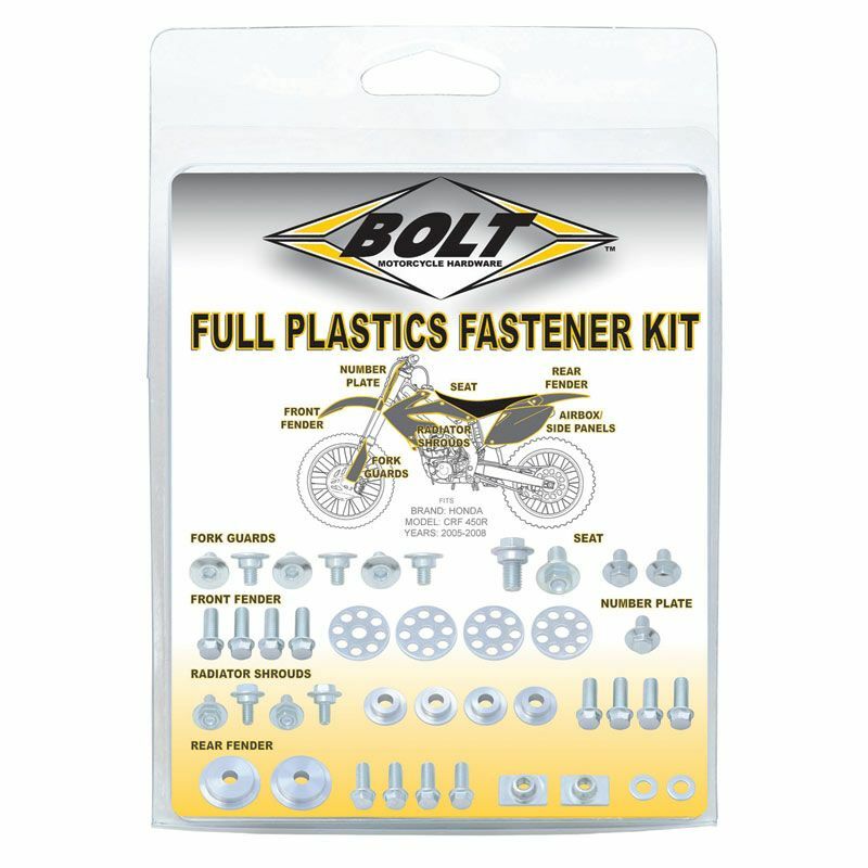 Kit tornillería de plástica BOLT inox Honda CRF 250 / 450R