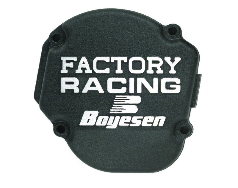 Tapa de encendido BOYESEN Factory Racing Negra Yamaha PW50