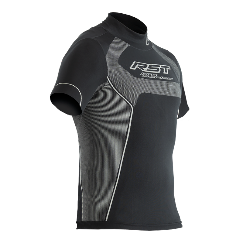 Camiseta Interior (Manga Corta) RST TECH X COOLMAX Negro, Talla L-XL